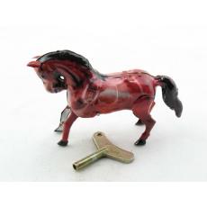 Blechspielzeug - Pferd aus Blech Red Devil