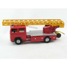 Mercedes LKW Feuerwehr Leiterwagen von KOVAP - Blechspielzeug