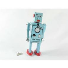Blechspielzeug - Roboter Lilliput blau