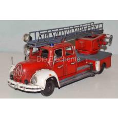 Blechmodell - Magirus Feuerwehr Leiterwagen 1955