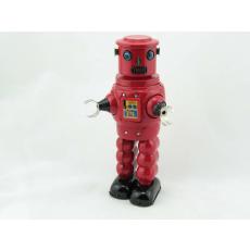 Blechspielzeug - Roby Robot rot