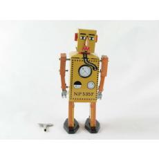 Blechspielzeug - Roboter, 16 cm, Lilliput klein gelb