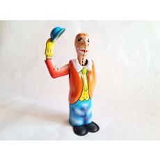Blechspielzeug - Jonny der Clown (zum Aufziehen)