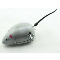 Blechspielzeug - Graue Maus Wackelschwanz