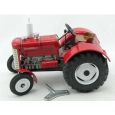 Traktor Zetor 50 super von KOVAP rot - Blechspielzeug