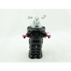 Blechspielzeug - Roboter Space Trooper mit Glashelm, schwarz