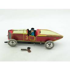 Blechspielzeug - Rennwagen rot Nr.3