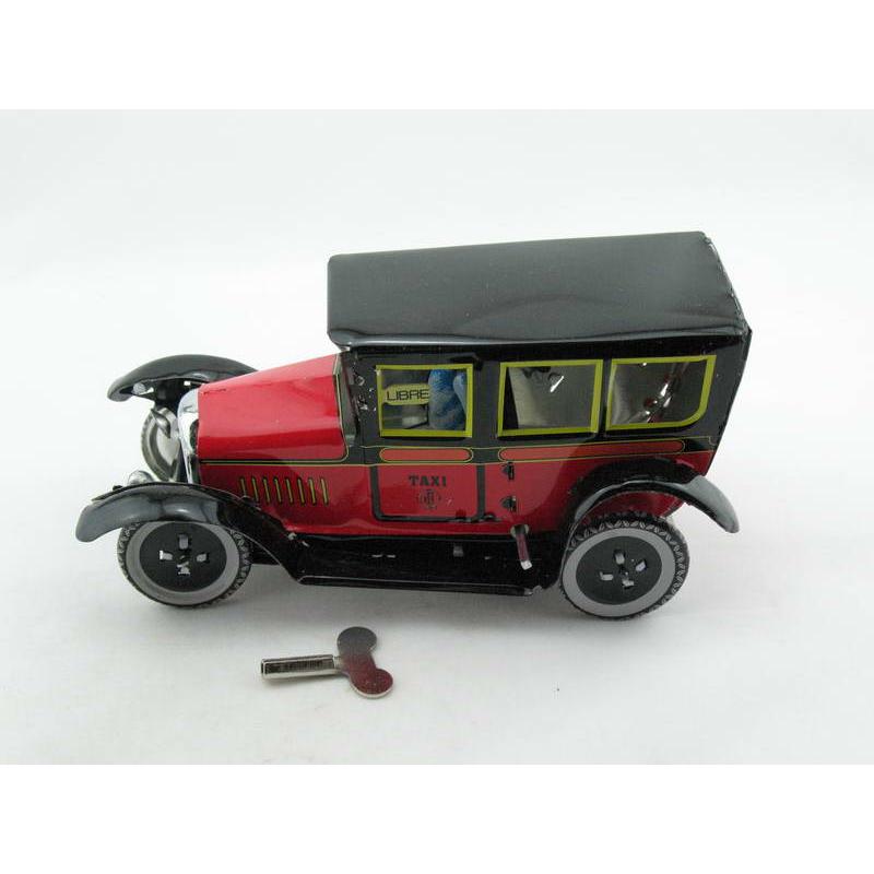 Blechspielzeug - Oldtimer Taxi, rot