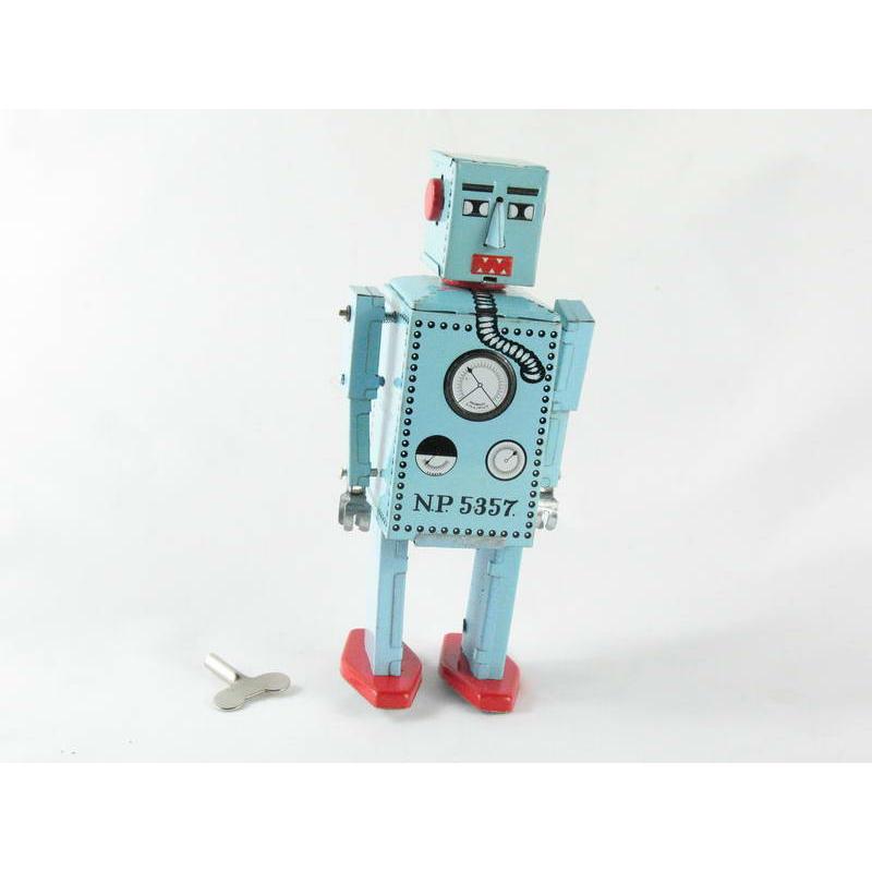 Blechspielzeug - Roboter Lilliput blau