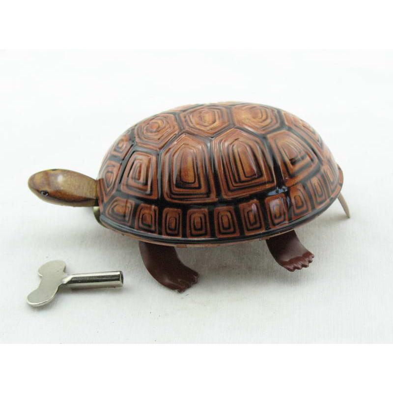 Blechspielzeug - Schildkröte mit Uhrwerk