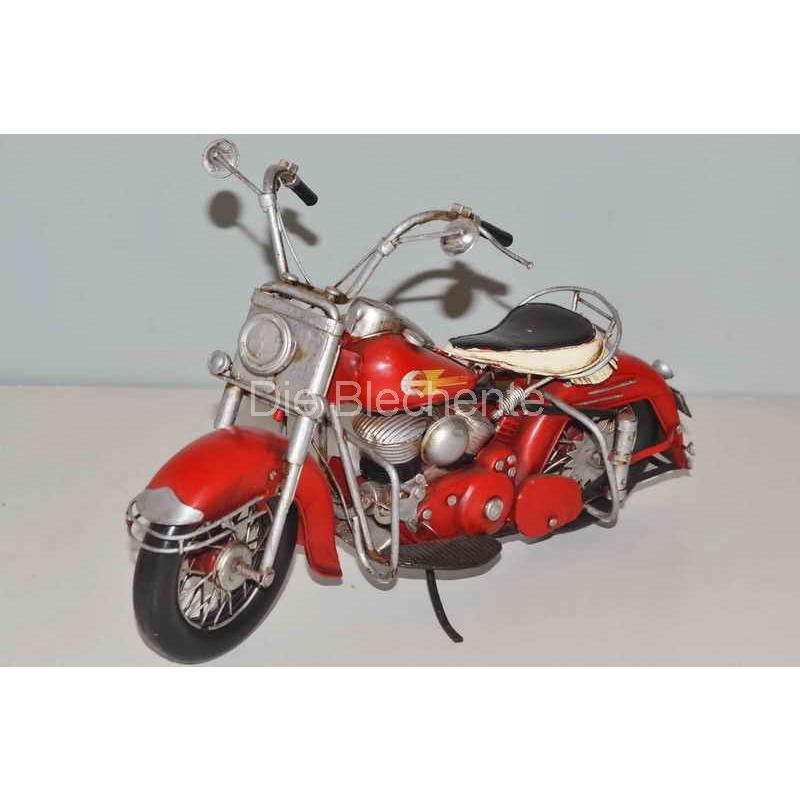 Blechmodell - Motorrad Harley 1957