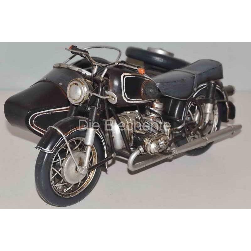 Blechmodell - BMW Motorrad mit Beiwagen