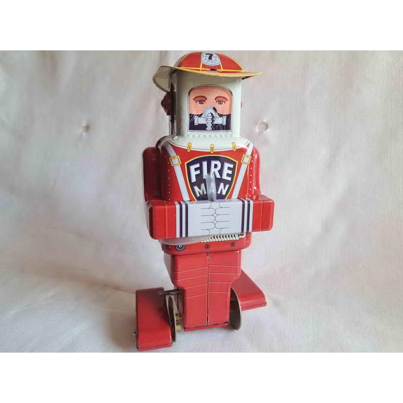 Blechspielzeug - Roboter Feuerwehrmann 'F.D. ROBOT'