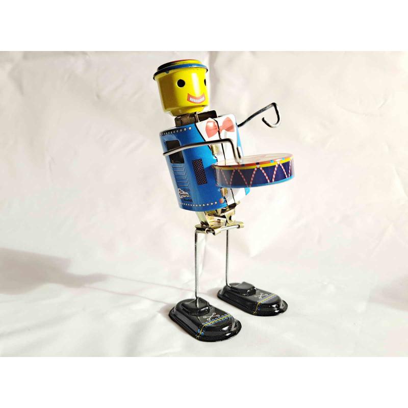 Blechspielzeug - Roboter mit Trommel