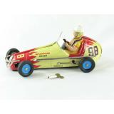Blechspielzeug - Auto Champion Racer #98, 23cm gelb/rot