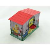 Blechspielzeug - Spardose Hundehütte