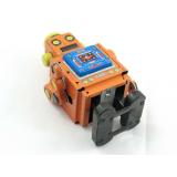 Blechspielzeug - Roboter orange