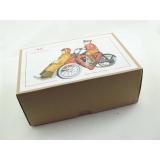 Blechspielzeug - Motorraddroschke, Mann und Frau