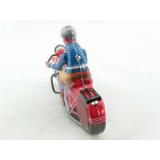 Blechspielzeug - Motorrad solo rot, TCO Nachbau