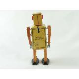 Blechspielzeug - Roboter, 16 cm, Lilliput klein gelb