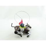 Blechspielzeug - Cowboy auf Pferd mit Lasso