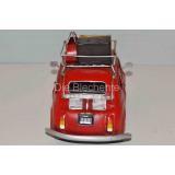 Blechmodell - Fiat 500 mit Koffer 1960