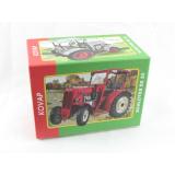 Traktor Schlüter DS 25 mit Dach, rot, Neuheit 2019 von KOVAP – Blechspielzeug