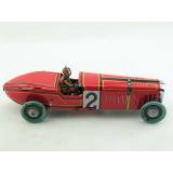 Blechspielzeug - Rennwagen rot Nr.2, Paya Nachbau