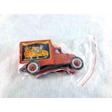 Blechspielzeug - Deko Lastwagen rot, Weihnachten