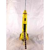 Blechspielzeug - Rakete gelb 'AURUM' von DBS