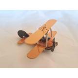Blechspielzeug - Mini Doppeldecker Flugzeug in Schachtel