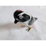 Blechspielzeug - Pickvogel zum Aufziehen, schwarz