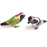 Blechspielzeug - Pickvogel zum Aufziehen, schwarz