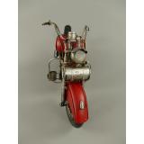 Blechmodell - Motorrad USA Indian Motorcycle, rot, 42 cm