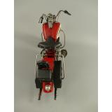 Blechmodell - Motorrad USA Indian Motorcycle, rot, 42 cm