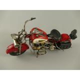 Blechmodell - Motorrad USA Indian Motorcycle, rot, 42 cm