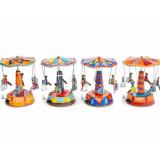 Blechspielzeug - Kleines Dachkarussell, Jahrmarkt, Design B