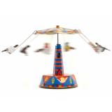 Blechspielzeug - Kleines Dachkarussell, Jahrmarkt, Design C