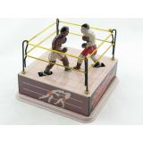 Blechspielzeug - Boxring mit 2 Boxern