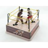 Blechspielzeug - Boxring mit 2 Boxern