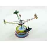 Blechspielzeug - Karussell mit vier Gondeln