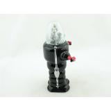 Blechspielzeug - Roboter Space Trooper mit Glashelm, schwarz