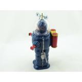 Blechspielzeug - Roboter, Astronaut Moon Explorer, blau