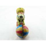 Blechspielzeug - Hund mit Ball