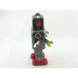 Blechspielzeug - Roboter Space Man, grau