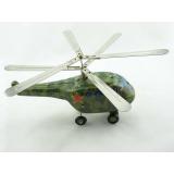 Blechspielzeug - Helikopter Ka-50 grün, Militär